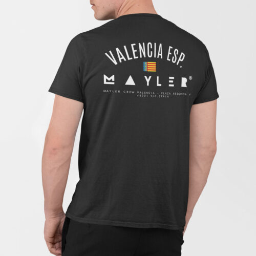 Camiseta Mayler Valencia Negra