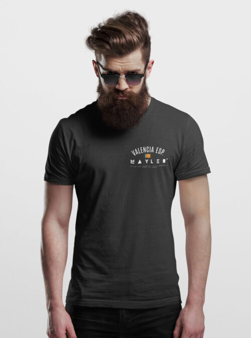 Camiseta Mayler Valencia Negra