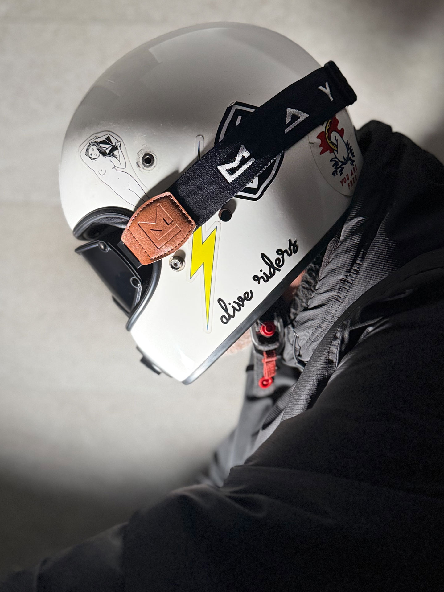 🏍️ Gafas Street-Off Road Vintage MAYLER (1/100 Limited Edition) - Imagen 4
