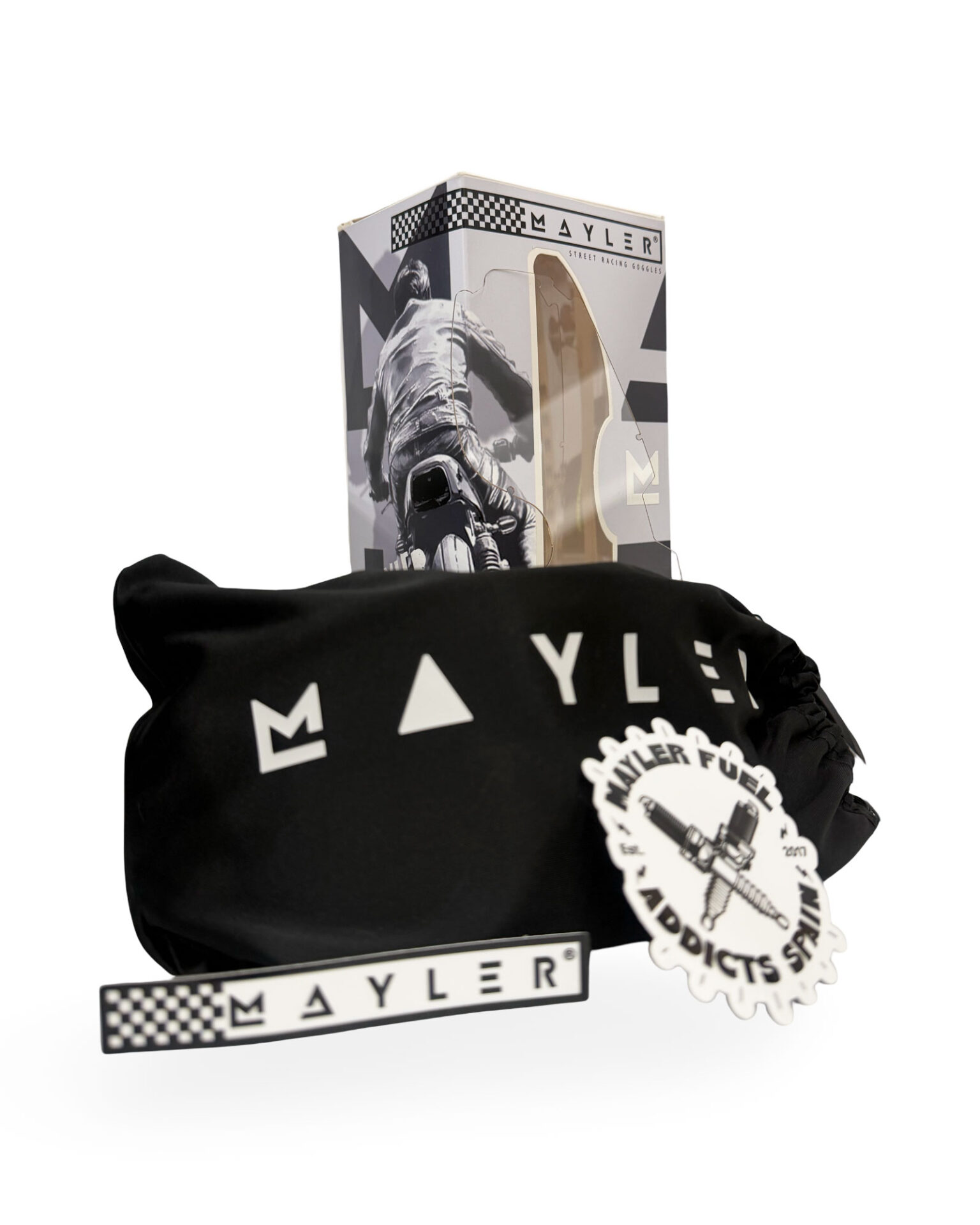 🏍️ Gafas Street-Off Road Vintage MAYLER (1/100 Limited Edition) - Imagen 3