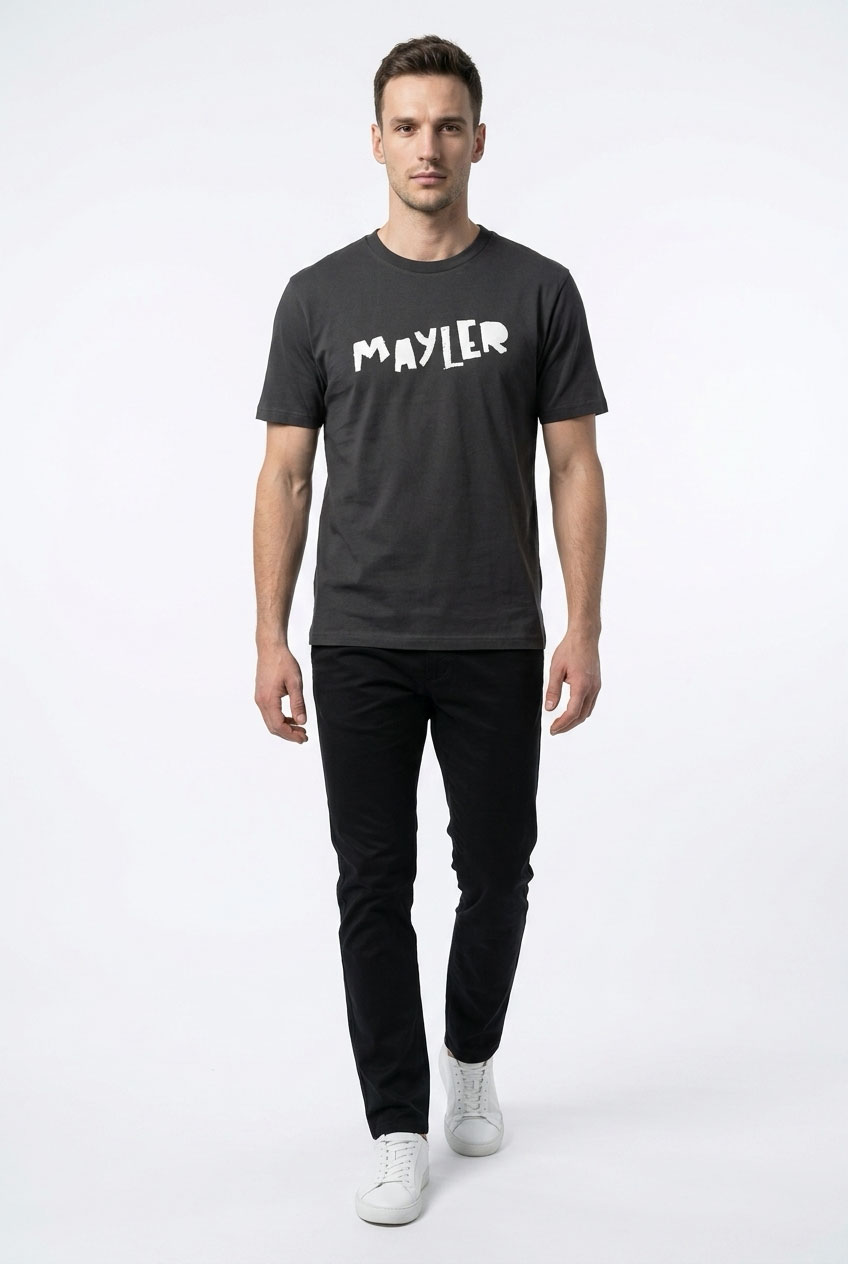 Camiseta Mayler Just Black - Imagen 2