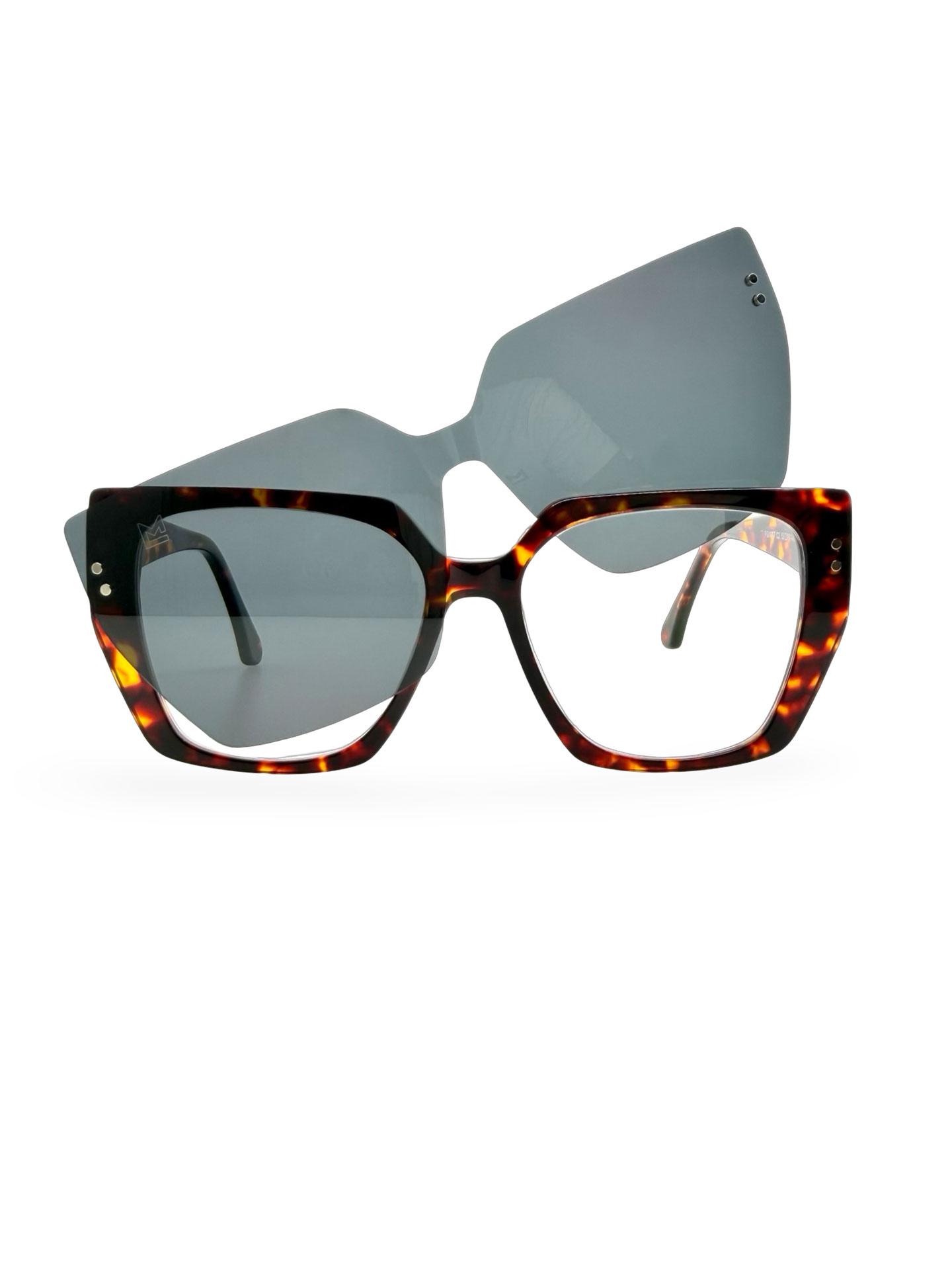 Thalassia Carey. Gafas Graduadas CLIP-ON magnético polarizado