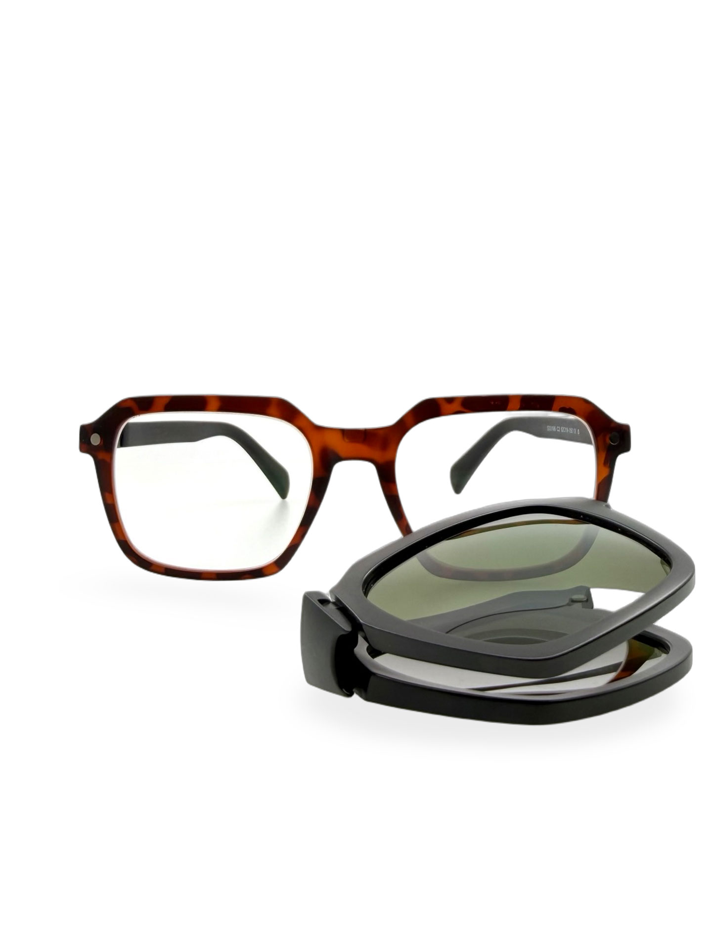 Zostera Carey. Gafas Graduadas CLIP-ON magnético polarizado