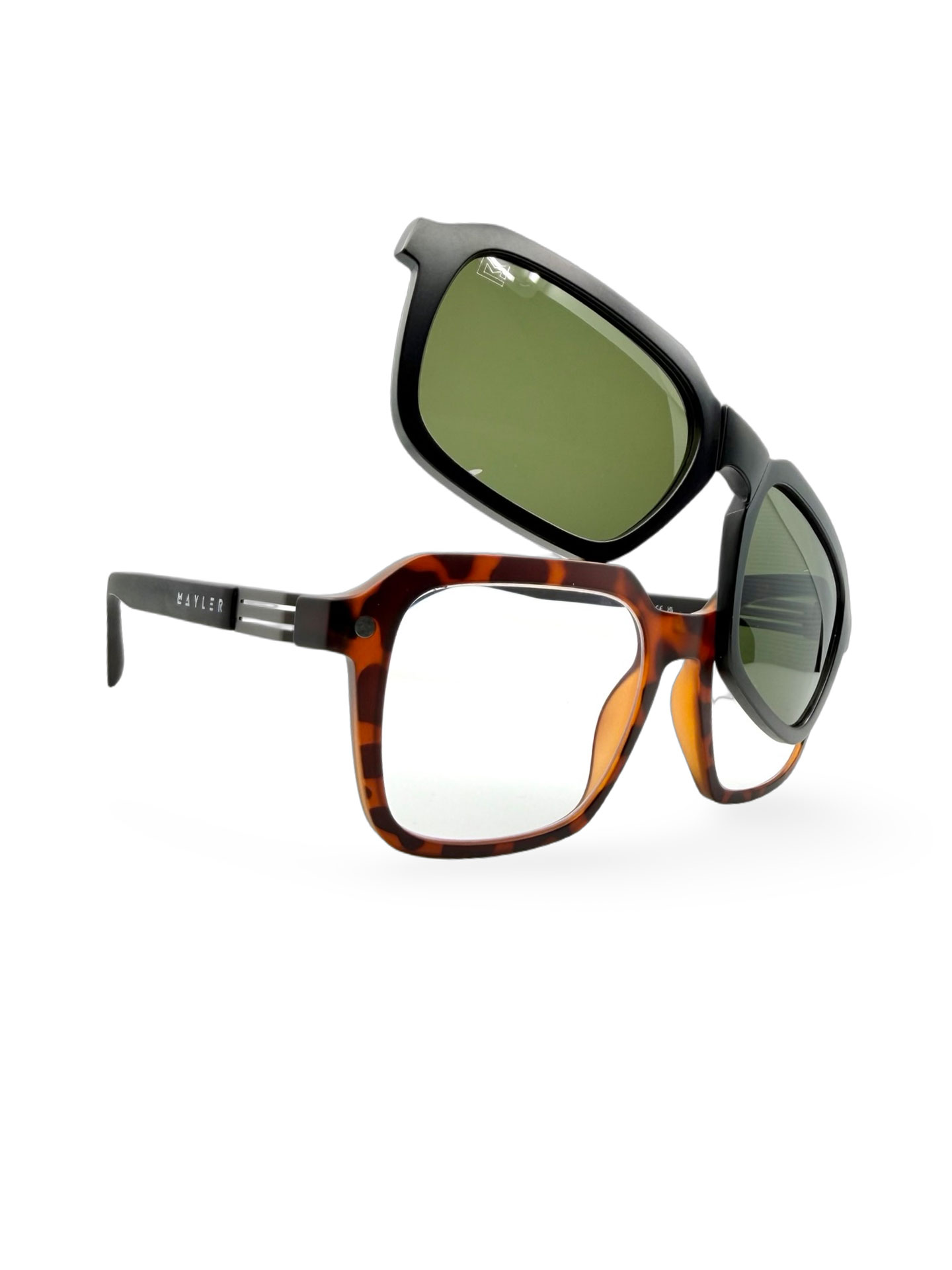 Zostera Carey. Gafas Graduadas CLIP-ON magnético polarizado - Imagen 2